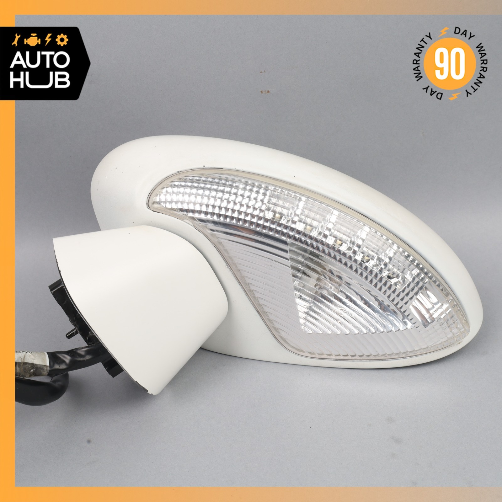 03-09 Bentley Continental GT GTC Left Side Rear View Door Mirror White OEM 87k