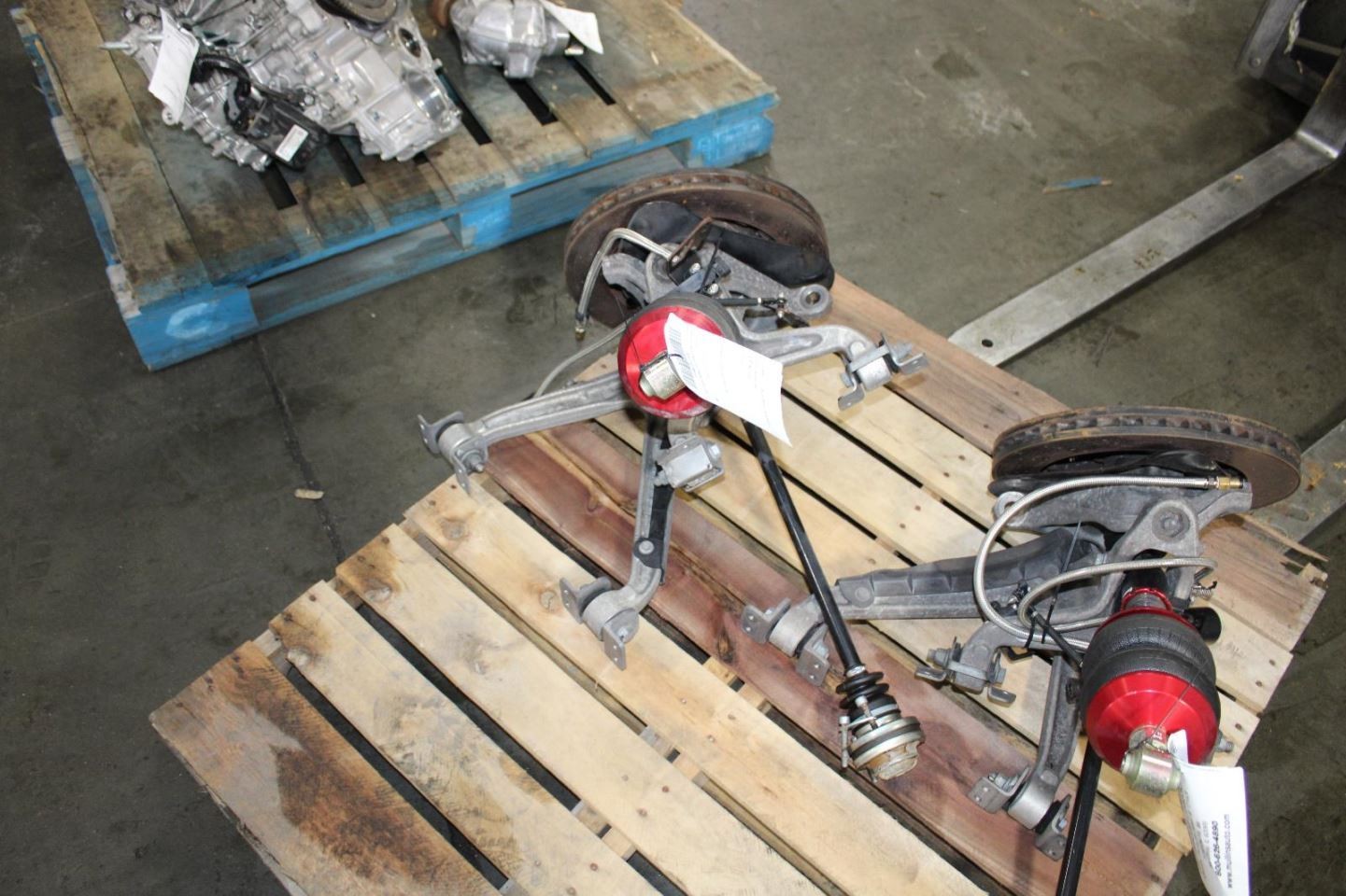 2011 AUDI R8 Left Front Knee Assembly WITHOUT STRUT