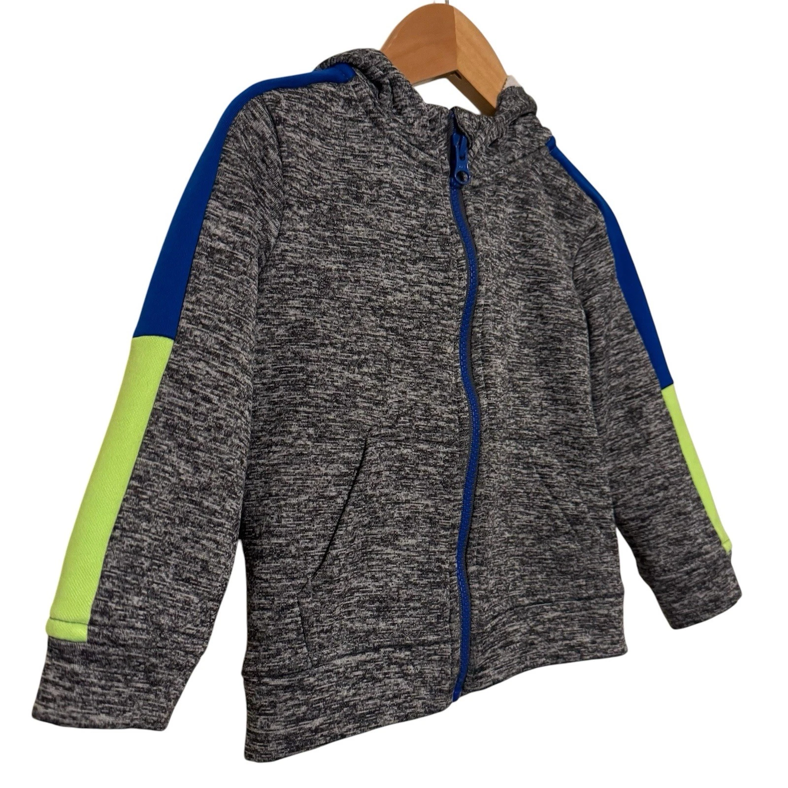 VETEMENTS Giacca con cappuccio Athletic Works bambino ragazzo Active colore grigio taglia 24 mesi