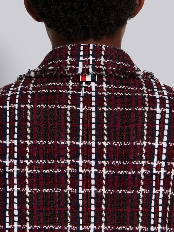 Thom Browne Refurbished Women's Oversized Check Jacket Double Breasted 28695320 image 4