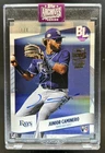 2025 Topps Archive Signature Series Junior Caminero RC Auto Autograph #1/8 Rays