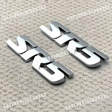2PCS FENDER SIDE STICKER NAMEPLATE EMBLEM For TACOMA TUNDRA 4RUNNER SEQUOIA SR5