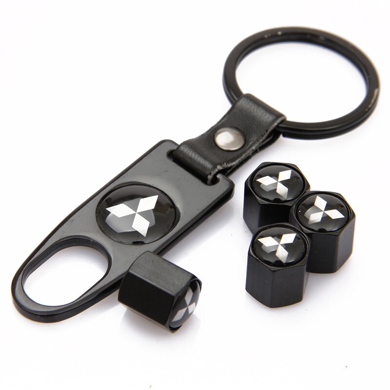 X5 MAZDA TYRE VALVE DUST CAP WRENCH BLACK METAL ANTI-THEFT KEYRING SET X5 MAZDA TYRE VALVE DUST CAP WRENCH BLACK METAL ANTI-THEFT KEYRING SET