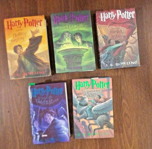 HARRY POTTER J.K. ROWLING SOFT COVER & HARD COVER BOOK - SELECT YOUR TITLE - Foto 3 di 12