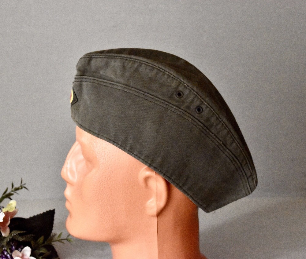 Vintage German Army Military Hat Collectable Military Hat Military Memorabilia
