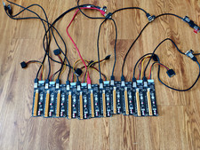 Lot of 11 PCI-E 1X to 16X Riser Adapter Cards VER 006   Perfect for GPU Mining
