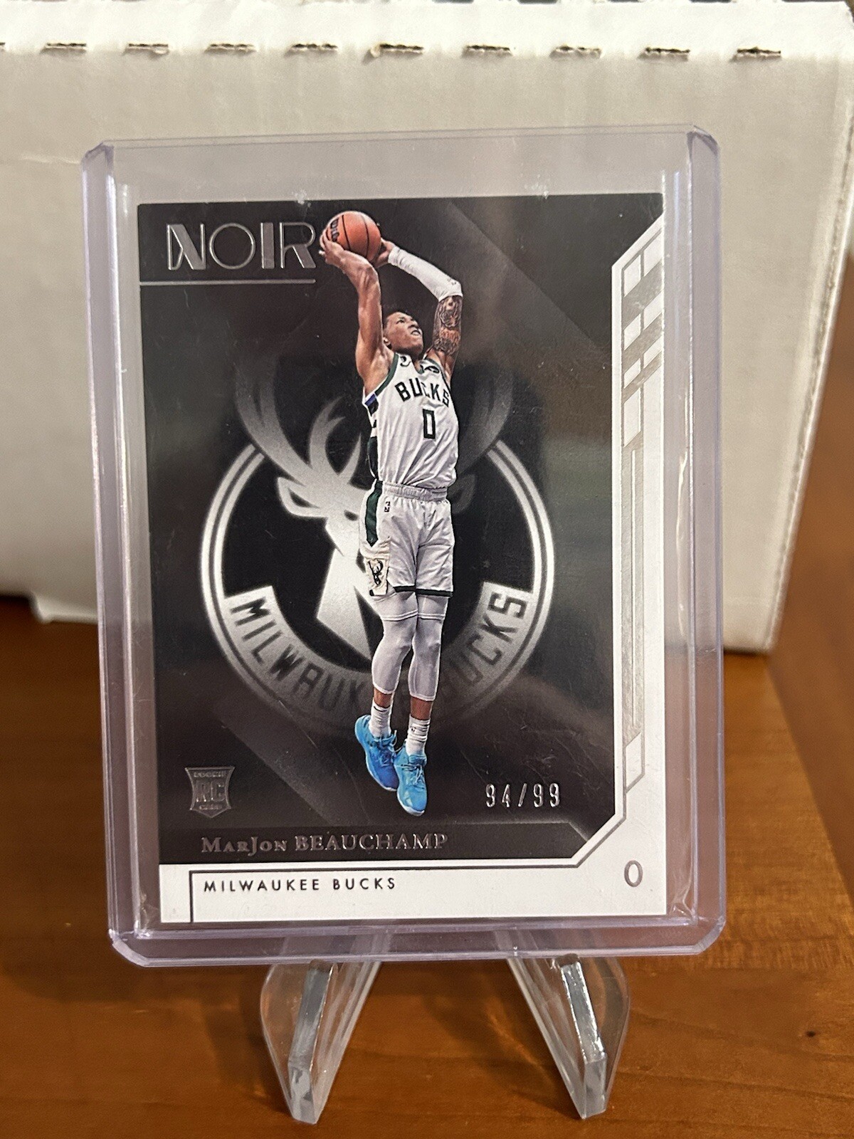 Marjon Beauchamp 2022-23 Panini Noir /99 Association Variation Rookie RC #146