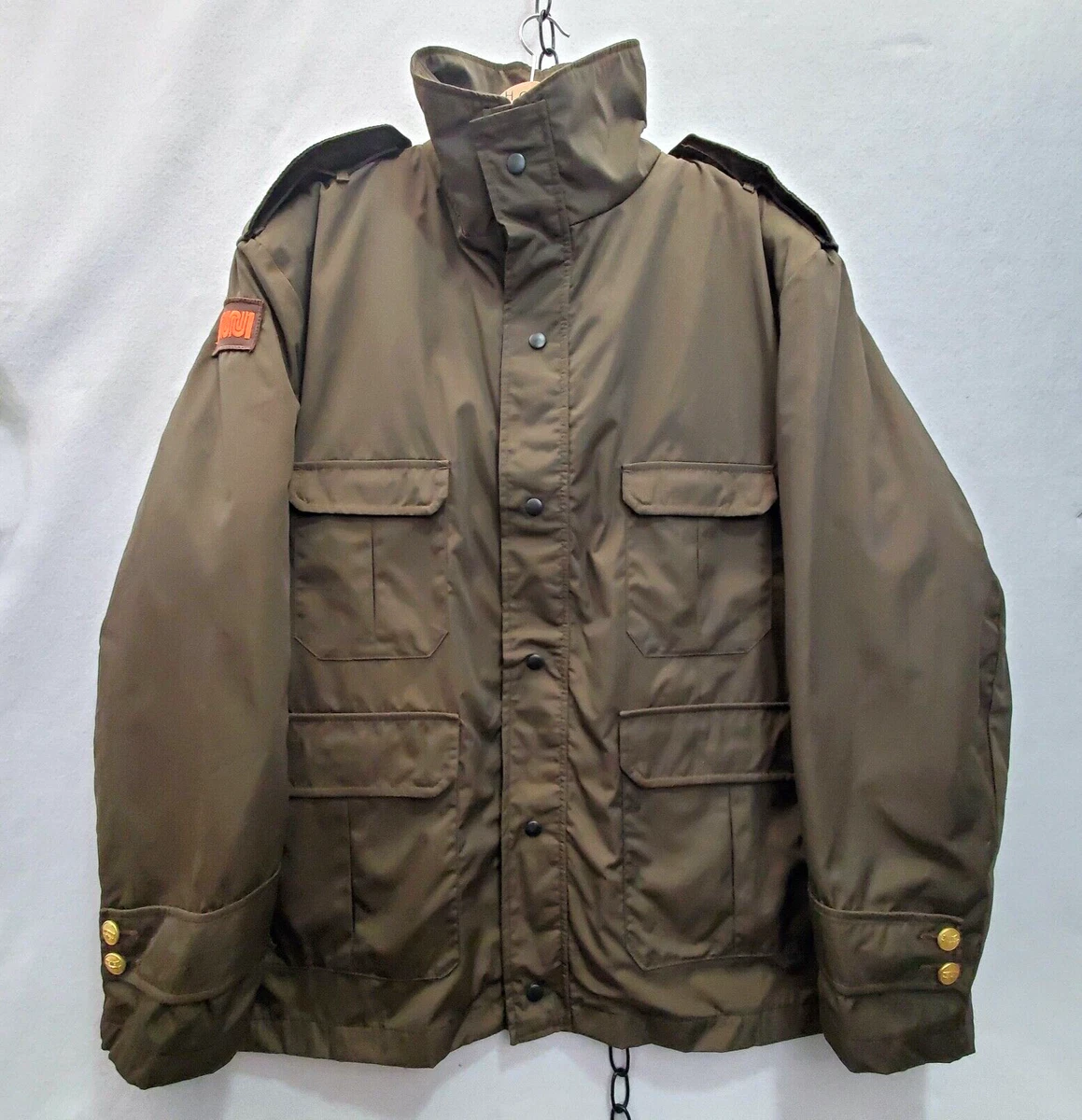 Blouson aviateur universitaire en cuir pour hommes - Fabriqué aux États