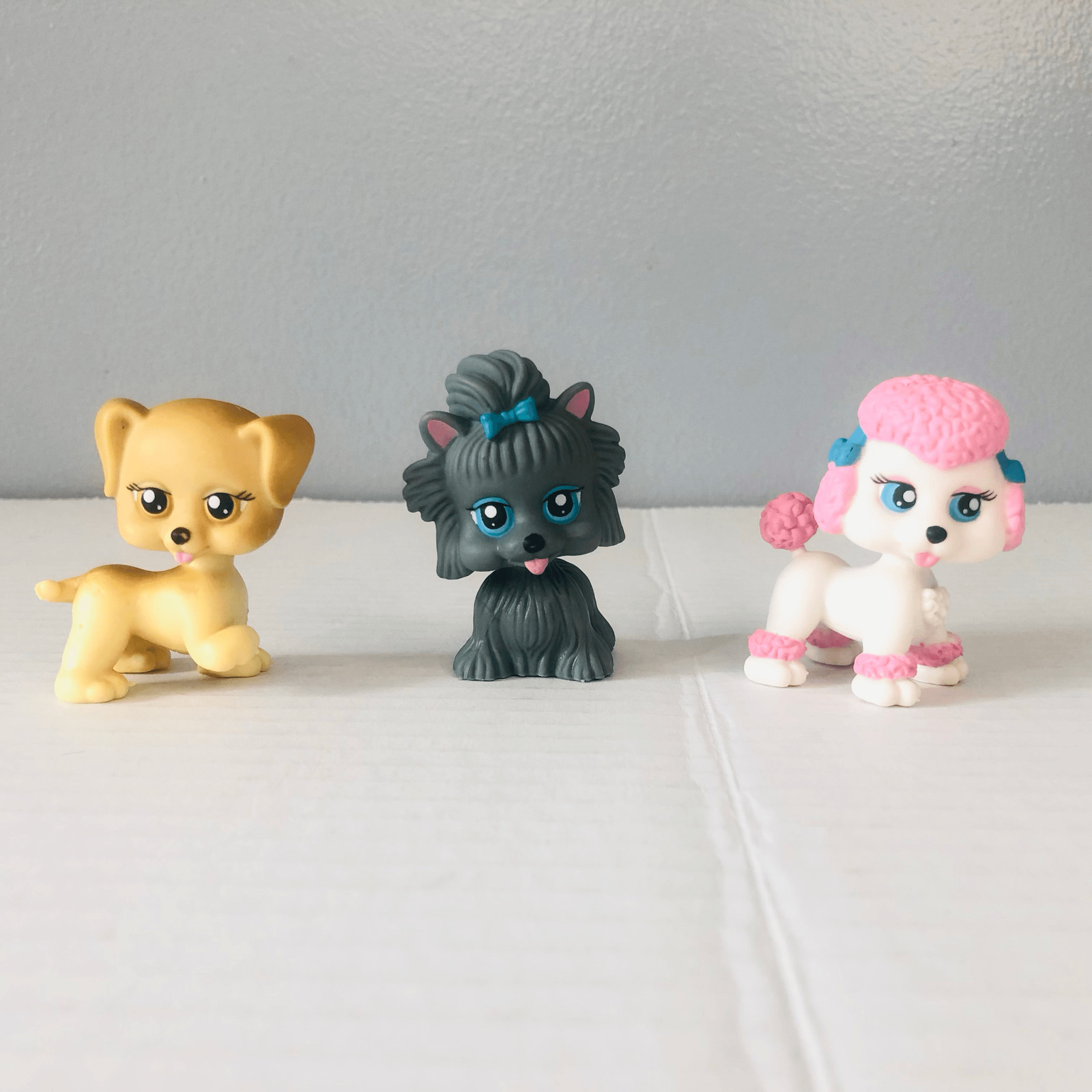 my pet pals chic dolls boutique dog lot of 3 animal figures 2008 collectible 200
