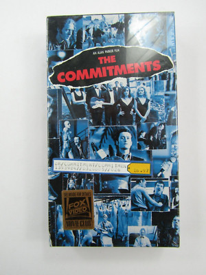 VTG The Commitments VHS Watermark Fox Comedy Video Tape New Broke Seal 1992