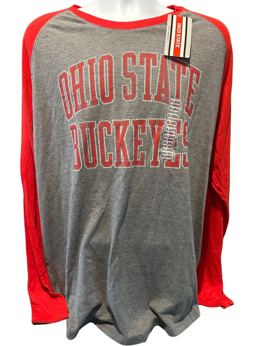 Ohio State Buckeyes Fanatics Vintage Soft Long Sleeve Red