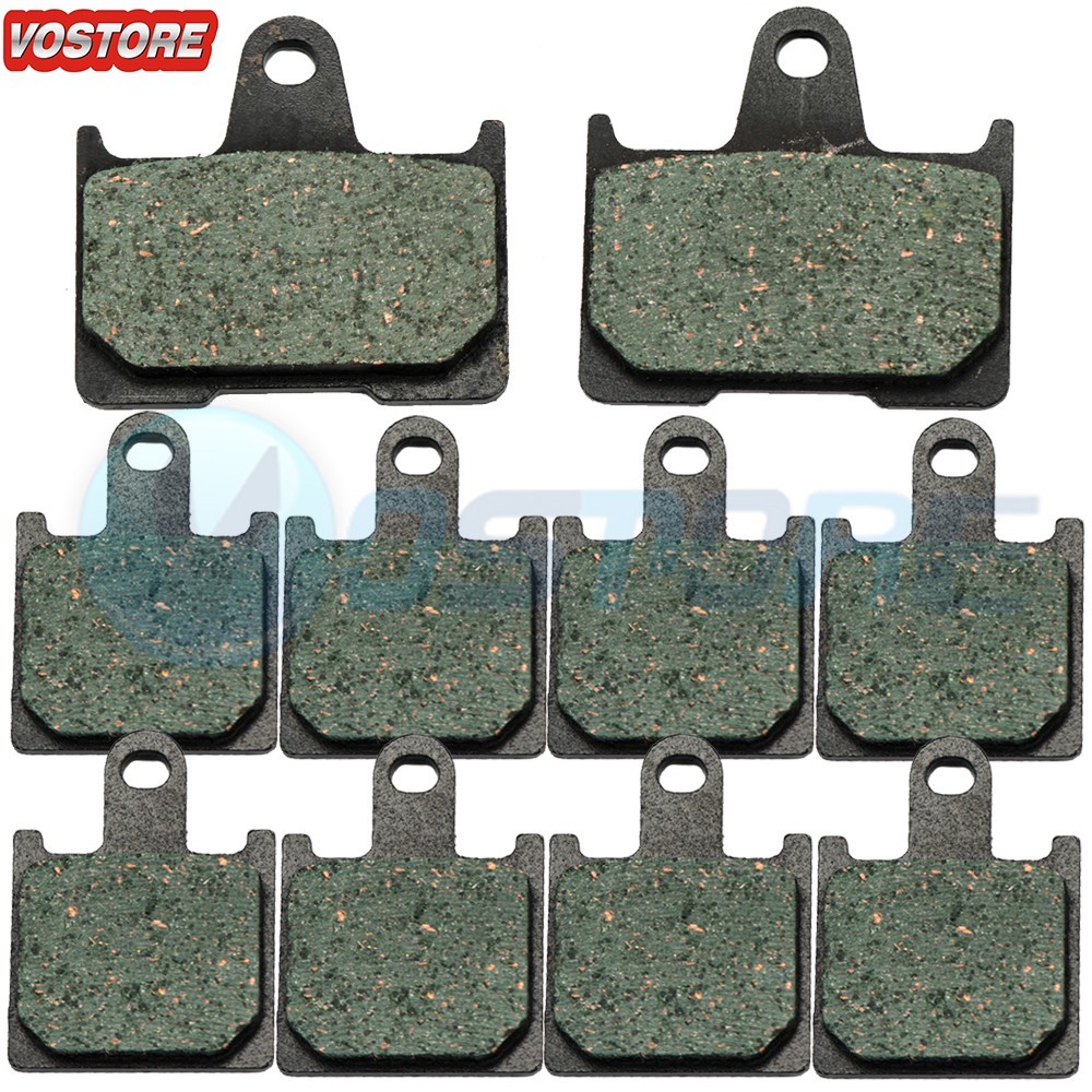 D  F+R Brake Pads Fit Kawasaki Concours 14 ZG 1400 ZZR GTR ZX 1400
