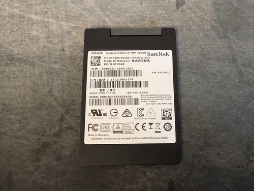 SSD SanDisk X400 SATA 2.5" 256GB 7mm