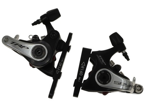 TRP Spyre Flat Mount DUAL-PISTON Road/CX Bike Disc Brake Calipers W/O Rotor - Picture 2 of 4