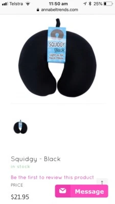 Annabel Trends Squishy Neck Pillow For Sale Miscellaneous