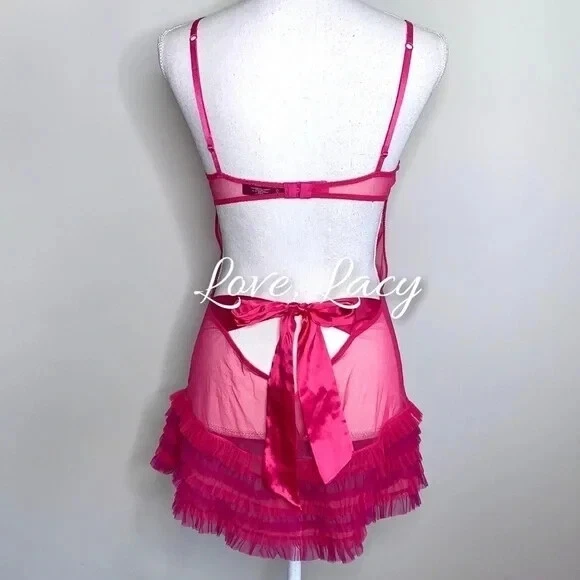 UNDERCOVER Slip Victoria's Secret Sexy Little Things in tulle