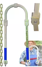 Barbed Wire Fence Tool with Rubber Handles - Easy Tightening Solutions