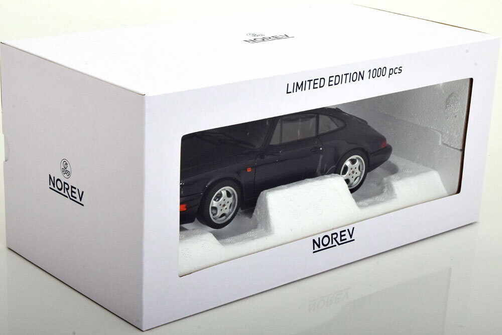 1:18 Norev Porsche 911 (964) Carrera 4 Coupe 1990 darkblue 1:18 Norev Porsche 911 (964) Carrera 4 Coupe 1990 darkblue