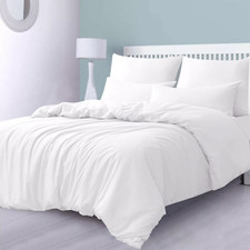 Luxury Duvet Cover SET Stripe Quilt Covers Bedding Sets Single Double King Size