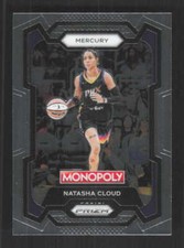 Natasha Cloud 2024 Prizm WNBA Monopoly Phoenix Mercury #11
