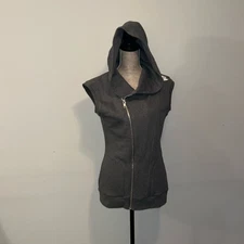 VINCIT VICTOR SWEATSHIRT VEST SIZE SMALL IN GREY