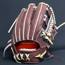Mizuno Pro Baseball Hard Glove HAGA JAPAN Infield Custom Order Made in JAPAN
