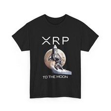 XRP to the Moon Tee, Crypto Shirt, Ripple XRP Gift, Cryptocurrency Clothing,