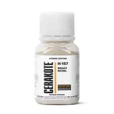 CERAKOTE® H-SERIES Oven Cure Coating with Part B H-157 Bright Nickel (16oz)