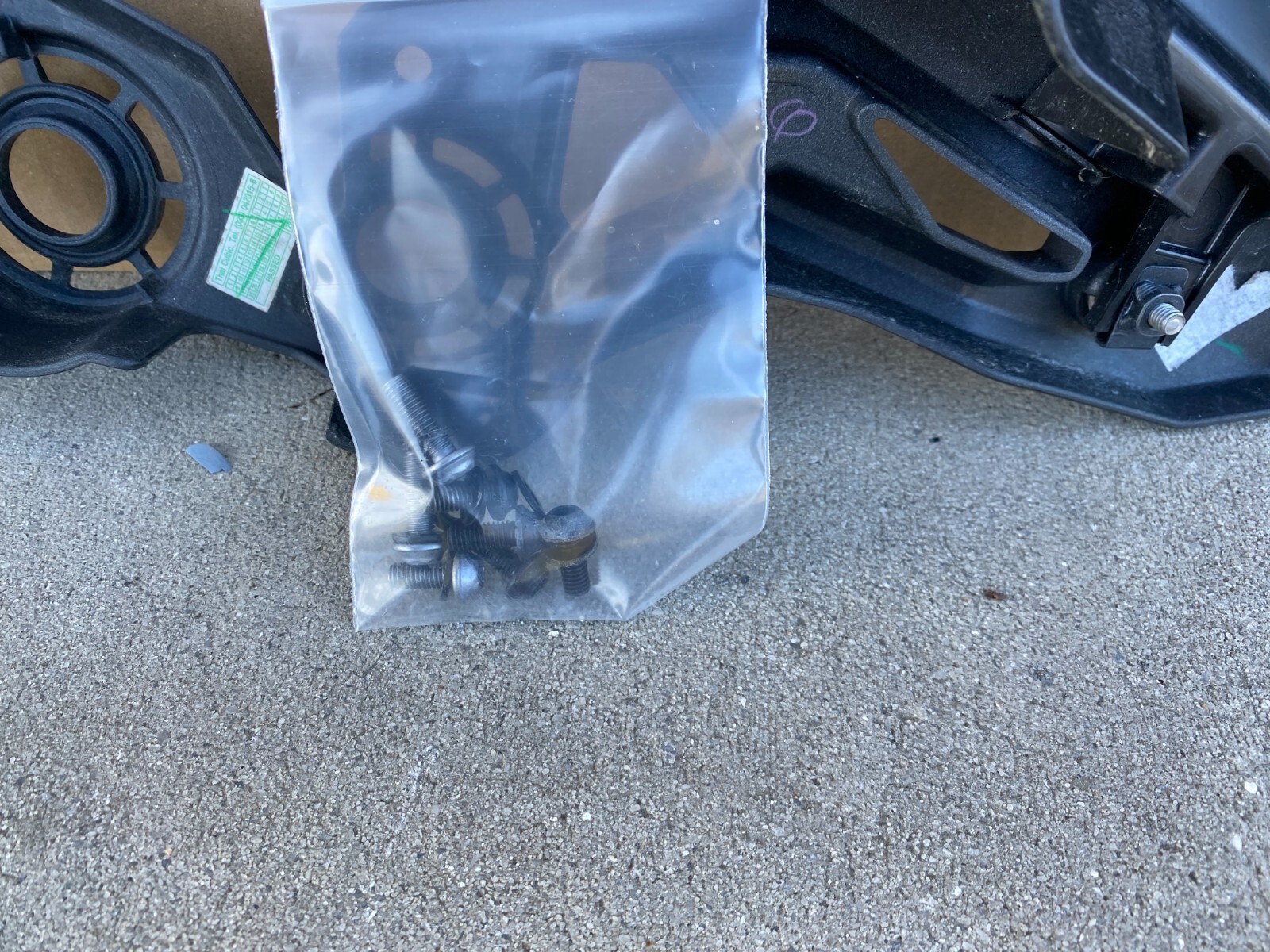 2017-2021 Kawasaki EX650 Fairing Side Cover Left Right Body Foot Frame trim OEM