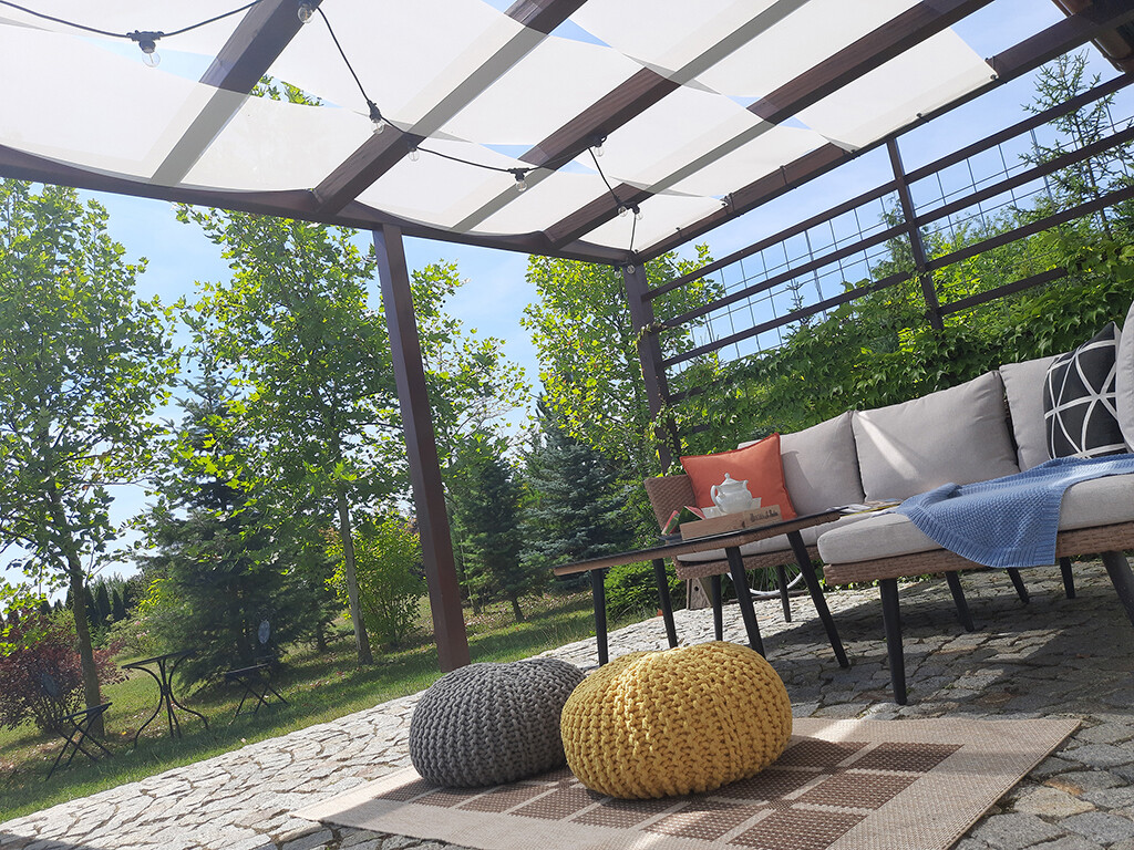 TOLDO VELA A MEDIDA TOLDO BANDA SOMBRA PARA CENADORES JARDÍN PROTECCIÓN UV