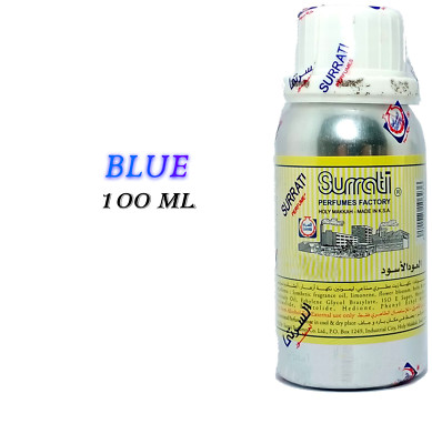 BLUE Surrati concentrated Perfume oil ,100 ml packed, Attar oil.