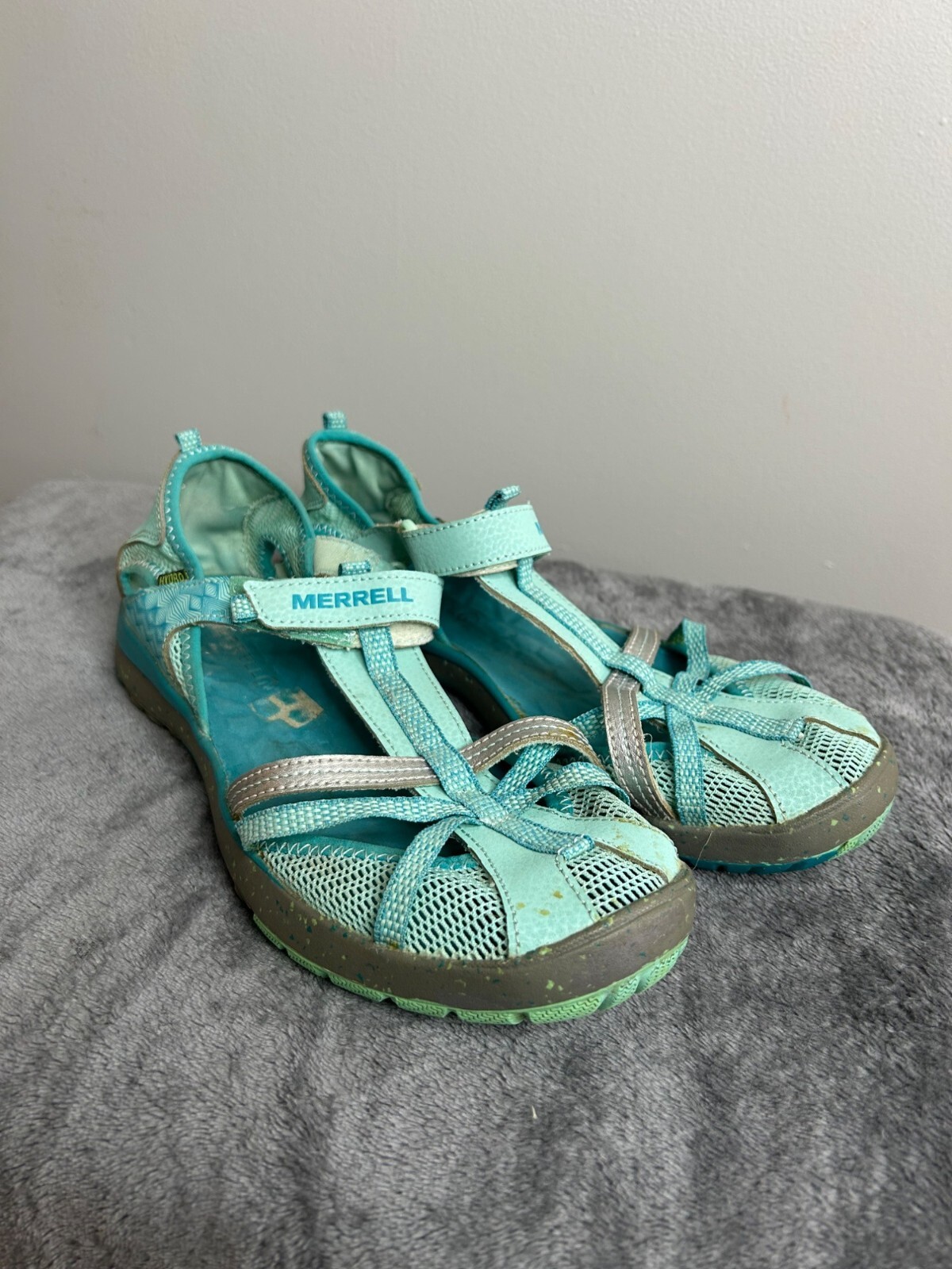 Merrell Girls Hydro Monarch scarpe da trekking passeggiate acqua taglia 6M spiaggia estate