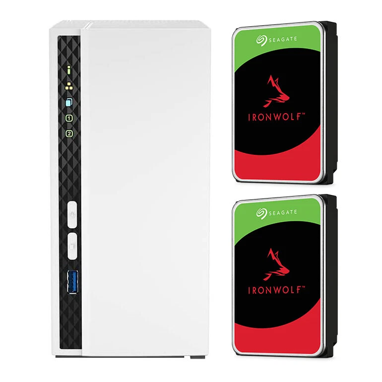 QNAP TS-233 NAS Compact 2-Bay Storage with 4-36TB HDD Capacity Home/Small Office - Image 2 of 4