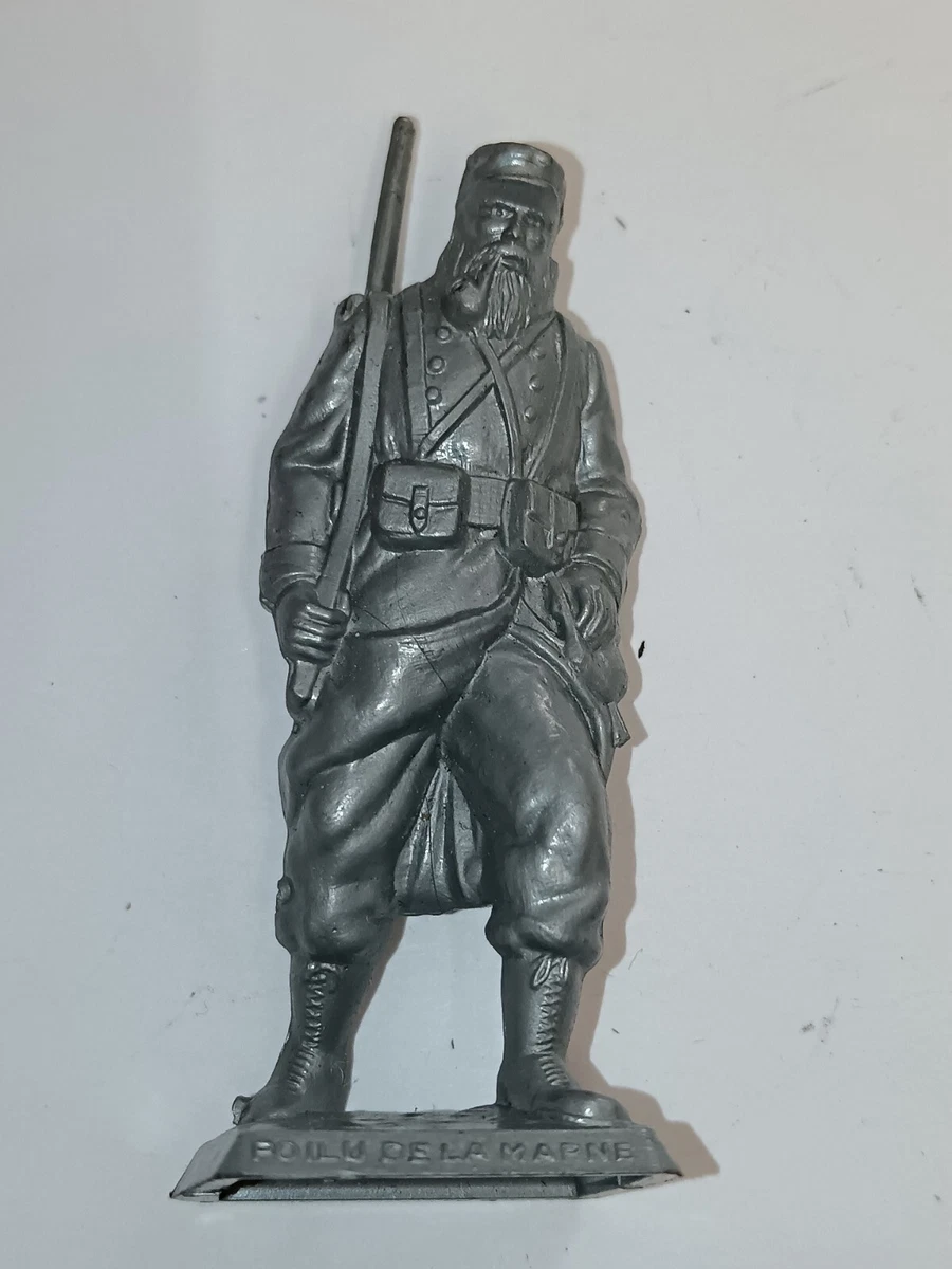 RARE TOP ! FIGURINE PLOMB Lead CR - POILU WWI
