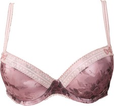 Sexy Padded Bra Pink Babydoll With Lace Lingerie UK Stock