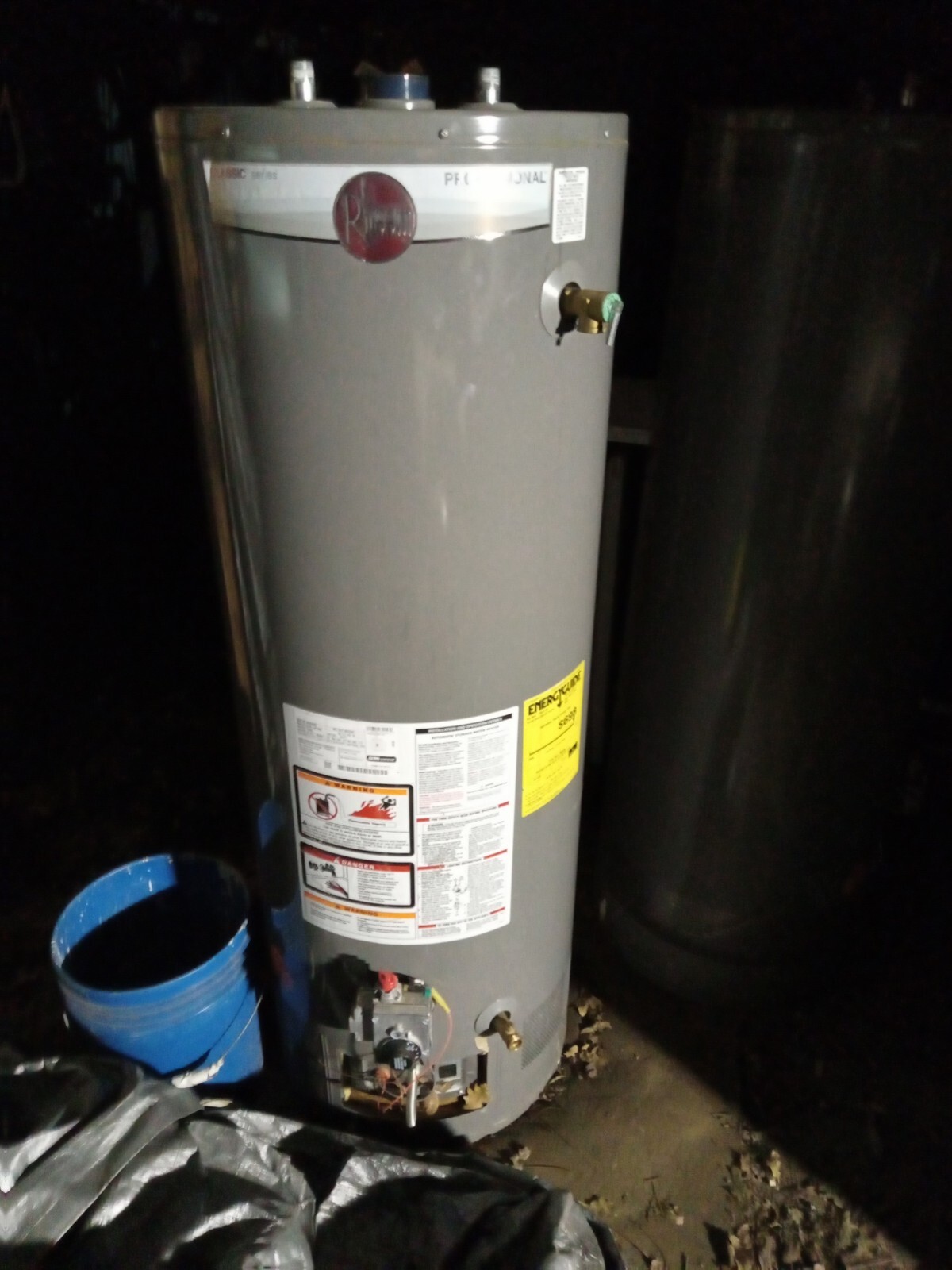 Rheem Prog50-36P Rh60 Propane Gas Residential Gas Water Heater, 50 Gal.,  36,000 | eBay