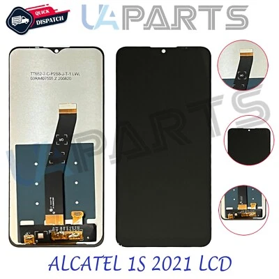 UA PARTS Per ALCATEL 1S 2021 6025D 6025H Touch Screen Digitalizzatore Display LCD Assemblaggio