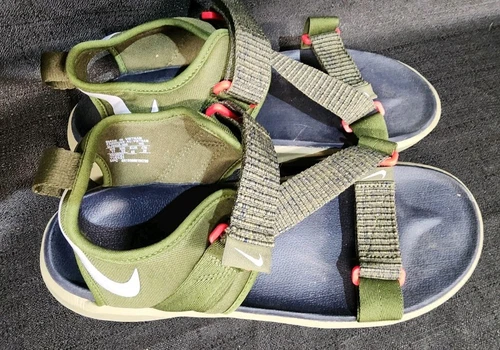 SANDALO UOMO NIKE VISTA NA TAGLIA 11 BOUROUGH VERDE OLIVA GRIGIO US INtime OTTIMEioni