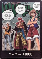 One Piece TCG Foil DON!! Double Pack Vol. 4 Luffy, Trafalgar Law, Eustass Kid