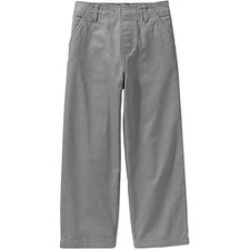 365 Kids from Garanimals Boys' Solid Woven Pants, Grey, 4