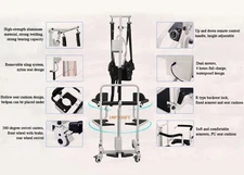NEW Electric Transfer Chair 4-in-1 Lift for Elderly Disabled 330lbs Body Sling