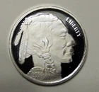 UNDER SPOT ~ 2014 Indian Head Buffalo Silver Round   .999 Fine Silver  1 Troy Oz