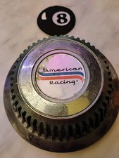 1 Used American Racing Only. Wheel Center Cap Turbine Style 6-34 Inside Bore.