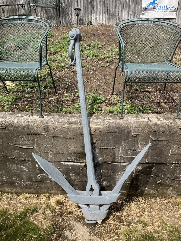 Antique Ship Anchor Nautical
