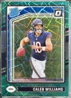 2024 Panini Donruss Optic Rated Rookie Caleb Williams #201 Green Velocity Prizm