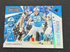 2019 Rookies And Stars Luke Kuechly Action Packed 1/1 Platinum One Of One
