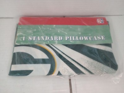 NFL Green Bay Packers Standard Pillowcase By SportZone 20x26 Inch 50/50 Cotton P