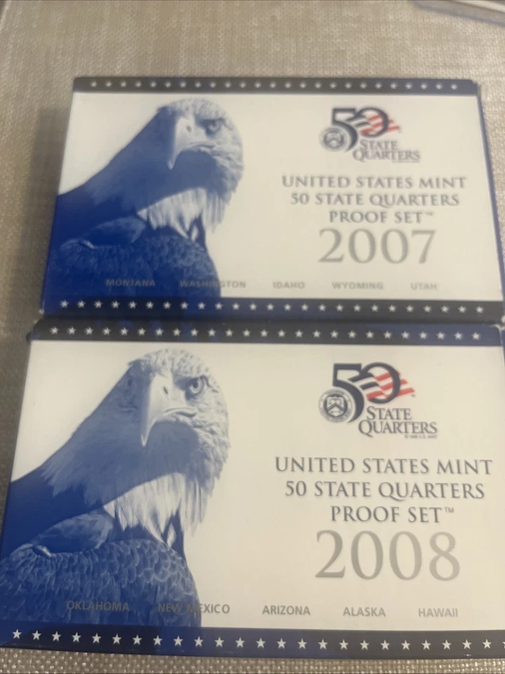 United States Mint 50 State 2007/2008 - Image 3 of 3