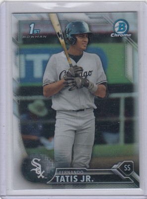 2016 Fernando Tatis Jr Topps Chrome ROOKIE REFRACTOR Parallel /499 - #17 Padres