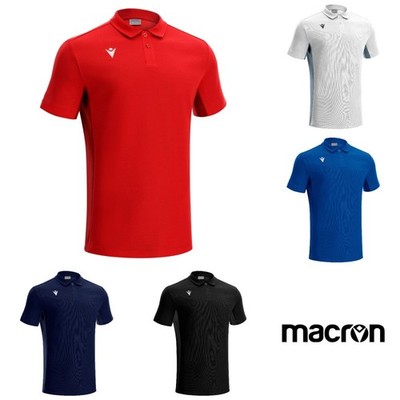 POLO T-SHIRT POLYCOTTON CLARINET - MACRON - Size 3XS - 5XL